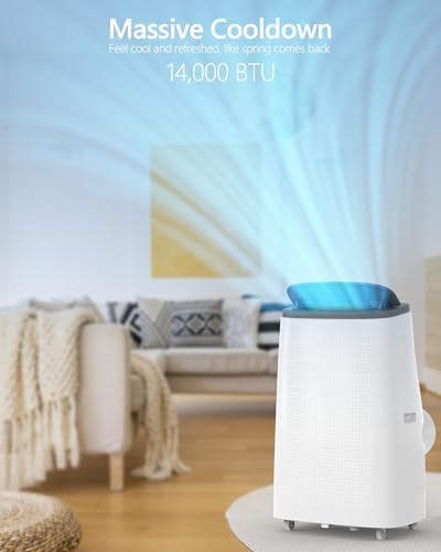 GarveeTech 14000 BTU Portable AC with 3-in-1 Features