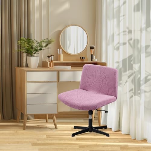 Fuloon Criss Cross Chair Cover Mauve Pink