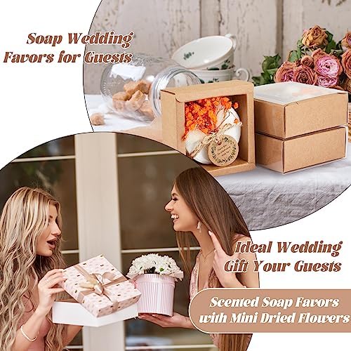 Demissle 24 Pack Scented Soap Wedding Favors