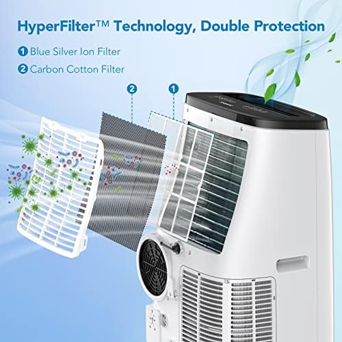 Acekool 14000 BTU Portable Air Conditioner 3-in-1 Unit