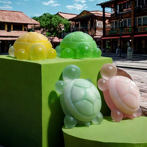 T-shin Turtle-Shaped Botanical Soaps 4-Pack