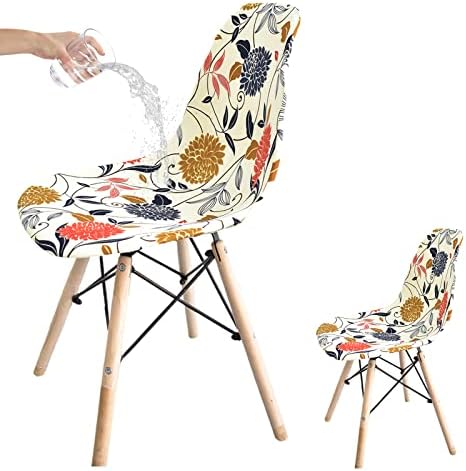 HAOYONG Waterproof Dining Chair Covers Set of 2