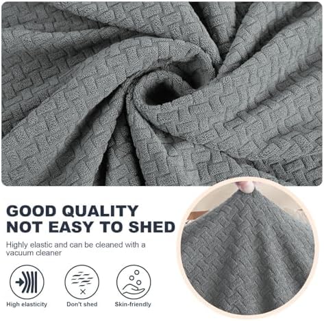 JIVINER 2 Pieces Armchair Covers with Cushion for Pet Protection