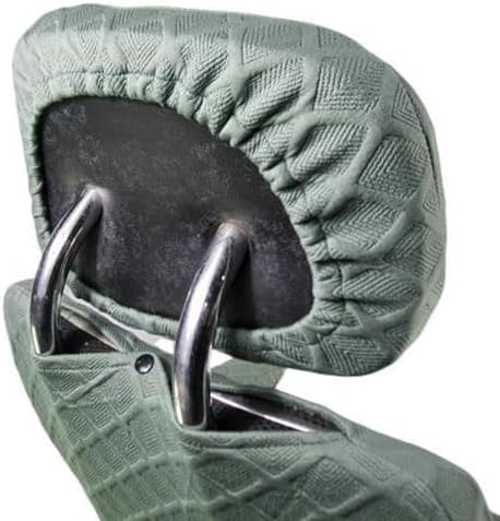 Washable Computer Chair Headrest Cover Green