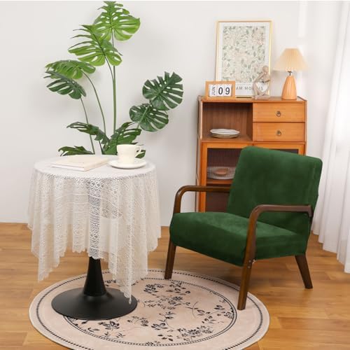 NICEEC Green Spandex Mid Century Chair Covers with Zippers