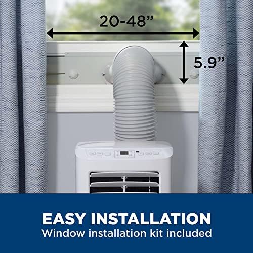 GE 5100 BTU Portable Air Conditioner for Small Rooms