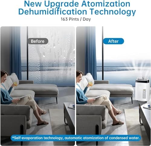 10000BTU Portable Air Conditioner with Dehumidifier and Fan 24H Timer Remote Control