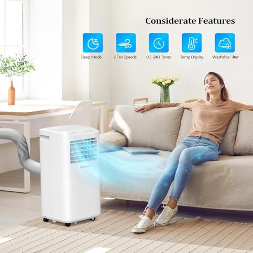 ROVSUN 10000 BTU Portable AC Heater with Remote
