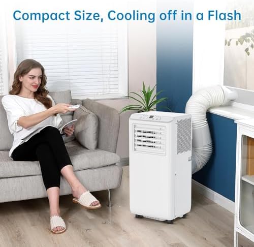 Takywep 10000 BTU Portable AC Unit with Dehumidifier and Fan