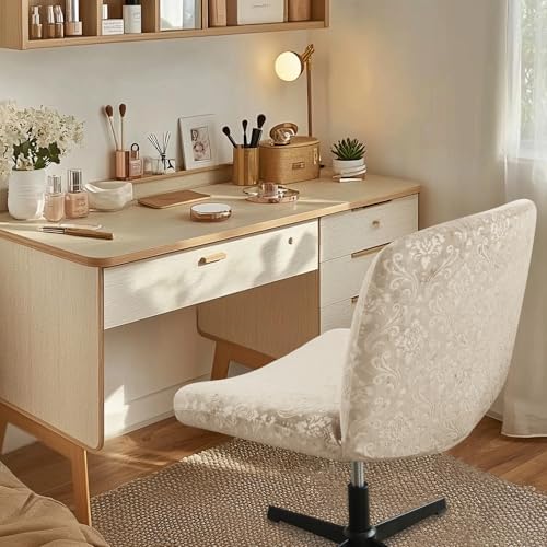 EVOLLER Velvet Embossing Criss Cross Chair Cover