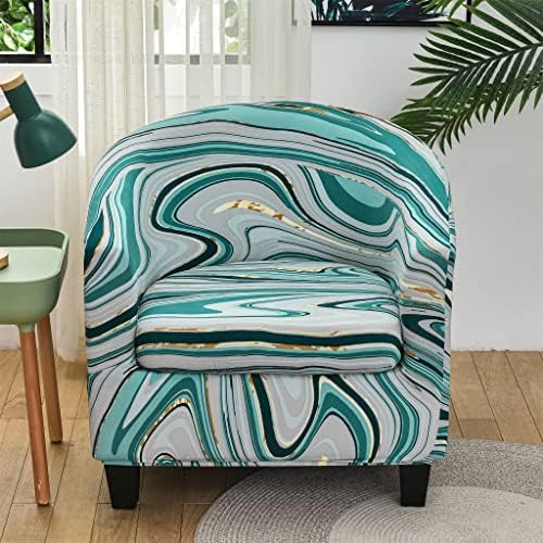 Stretch Club Chair Slipcover 2 Piece Set
