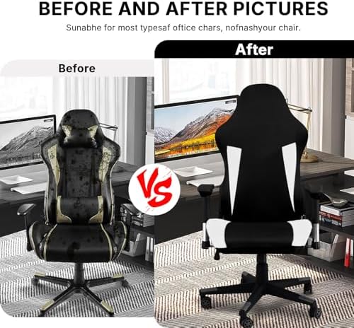 PEKJI Gaming Chair Covers Stretchable Elastic Washable