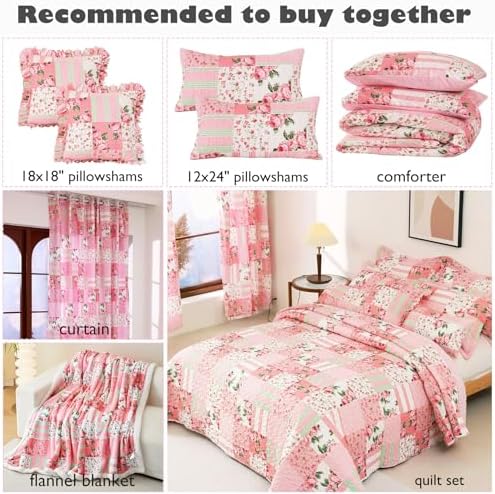 Skidproof Sofa Cover with Floral Pattern and Elastic Straps