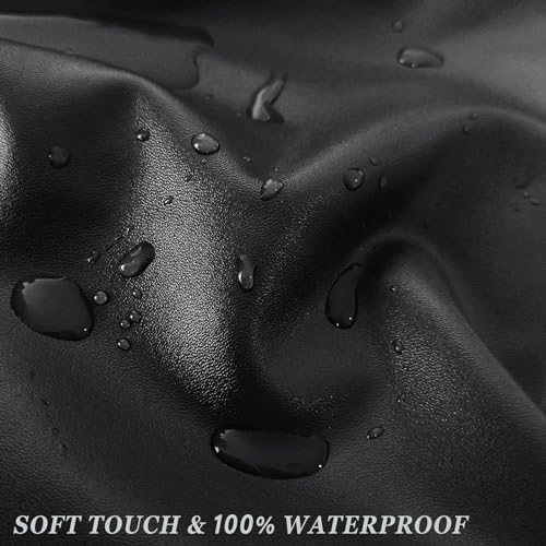 JOKIVTOU 123 Seat PU Leather Stretch Recliner Cover