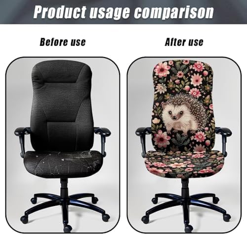 Garucesta Stretchable Office Chair Cover