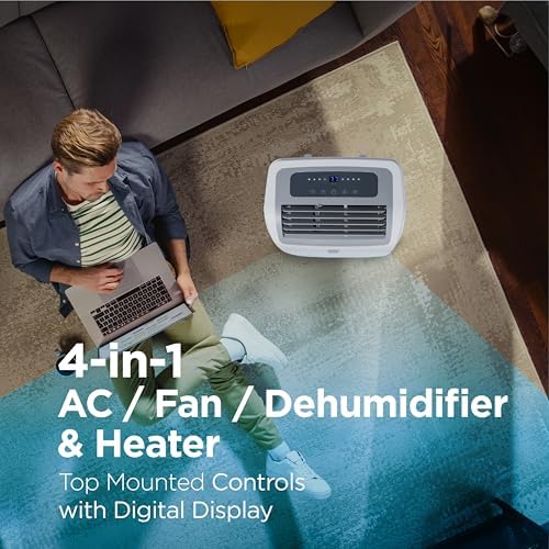 BLACKDECKER 14000 BTU Portable Air Conditioner with Heating