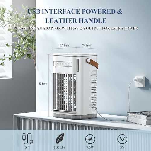FLOWBREEZE 3-in-1 Portable Air Cooler With Remote