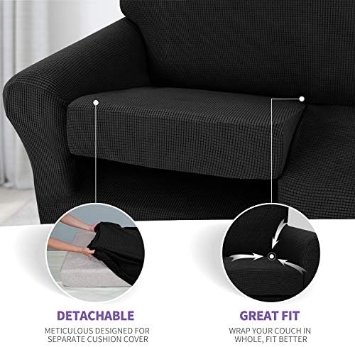 ZNSAYOTX 2 Piece Stretchable Chair Slipcovers