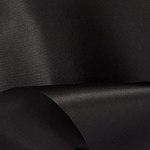 BLUE PANDA Blank Satin Sash 8 Pack Black