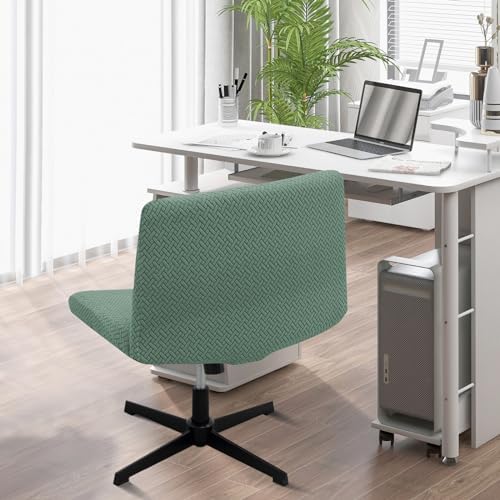 MIFXIN Armless Office Chair Slipcover Cover
