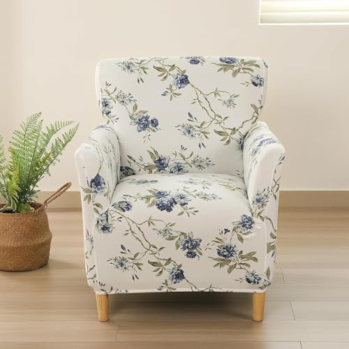 GOSTADY Printed Armchair Slipcover with Stretch Fit 1-Piece Cover