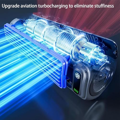 Cooling Ace Portable Air Conditioner with 3 Speed Control and Bladeless Design