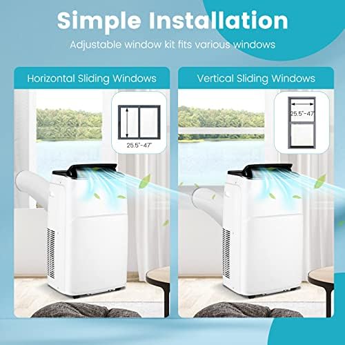 PETSITE Smart Portable AC Unit 13000 BTU 4-in-1