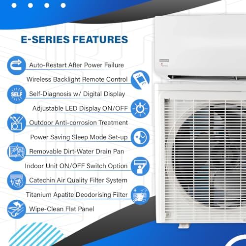 Goodman E-Series Mini Split AC Heating System 075 Ton