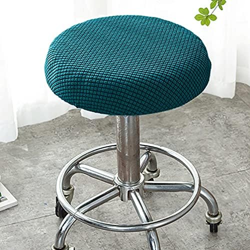 BESPORTBLE Bar Stool Covers Peacock Blue