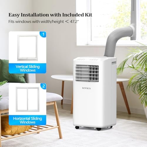 ROVSUN 10000 BTU Portable AC Heater with Remote
