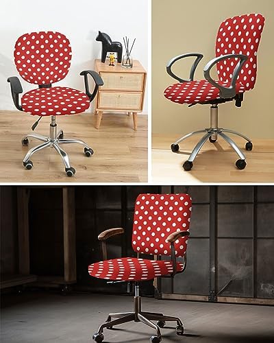 TweetyBed Office Chair Cover Polka Dot Stretchable