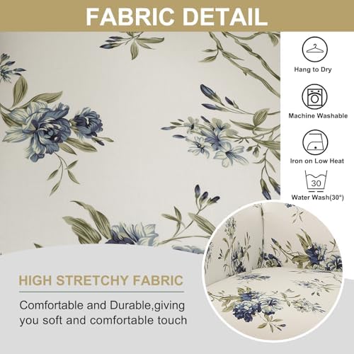 GOSTADY Printed Armchair Slipcover with Stretch Fit 1-Piece Cover