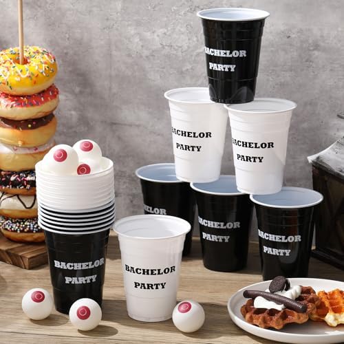 30 Pcs Bachelor Game Supplies Set with Cups and Balls
