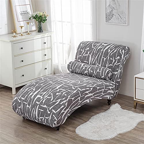 KTHVZ Chaise Lounge Slipcover for Indoor Furniture