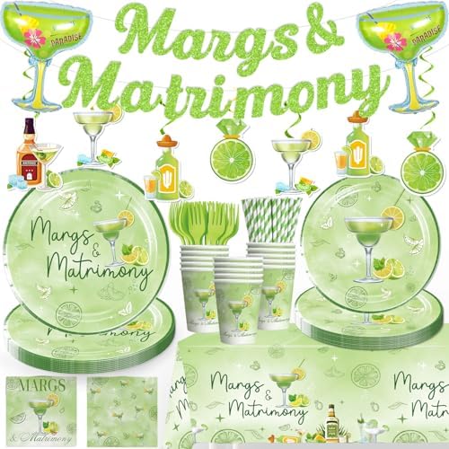 171 Pcs Margarita Party Tableware Set with Decor