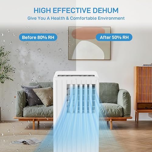 GAOMON 8000 BTU Portable AC with Remote Control and Window Kit