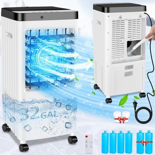 2024 Upgraded Portable Air Conditioner with 3 Gallon Water Tank