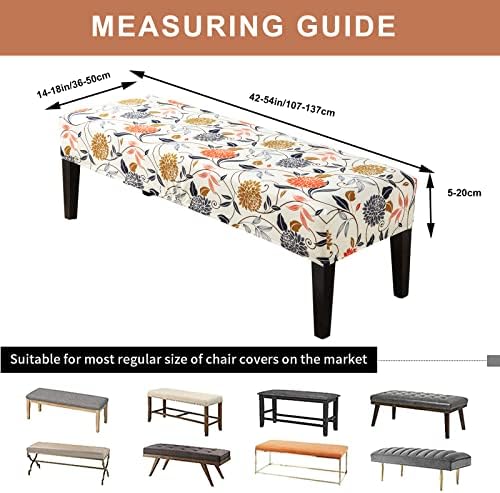 Eco-Ancheng Stretchable Dining Bench Slipcover