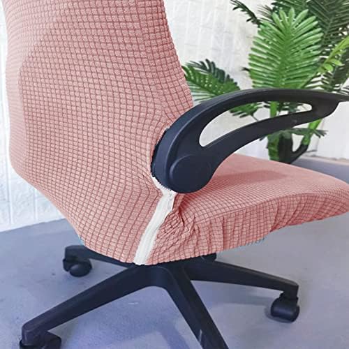 Removable Chair Seat Cover with Headrest Pink