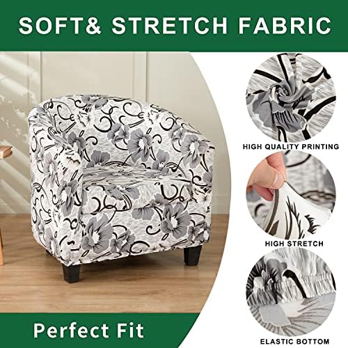 GOSTADY Club Chair Slipcover 2 Piece