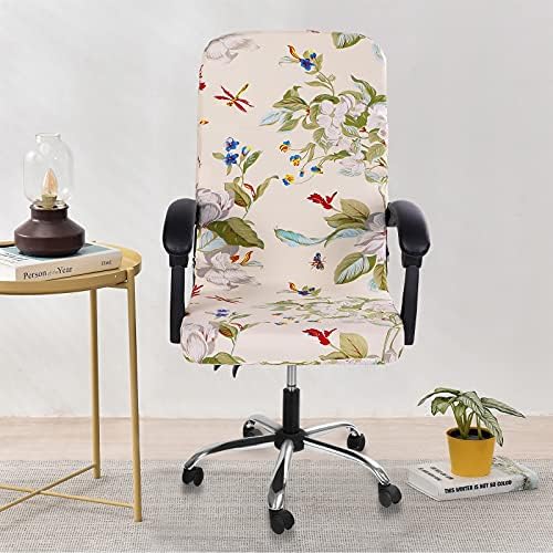 SearchI Office Chair Cover with Durable Zipper and Stretchable Design