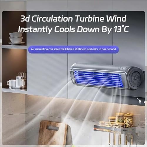 Glosrity Cooling Ace Portable AC - 3 Speeds USB Rechargeable Gray