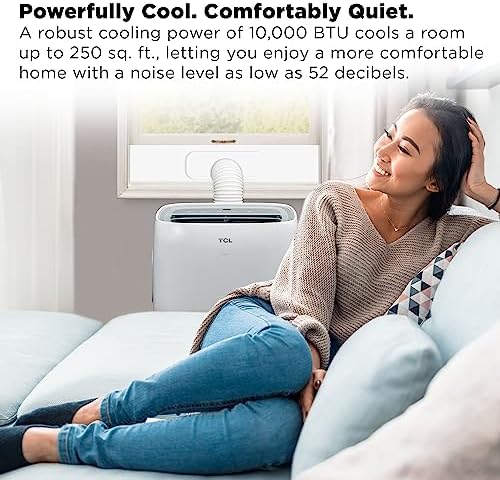 TCL 6P31C 6000 BTU 3-in-1 Fan AC Dehumidifier Portable Unit