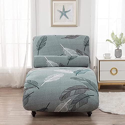 Chaise Lounge Cover - Printed Stretch Breathable Polyester Universal Fit 2pc