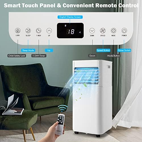 ARLIME 10000 BTU Portable Air Conditioner for 350 sq ft