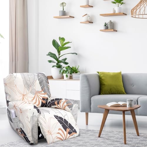 FUANGUI Recliner Chair Cover 4-Piece Set