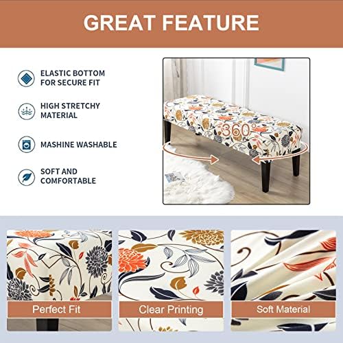 Eco-Ancheng Stretchable Dining Bench Slipcover