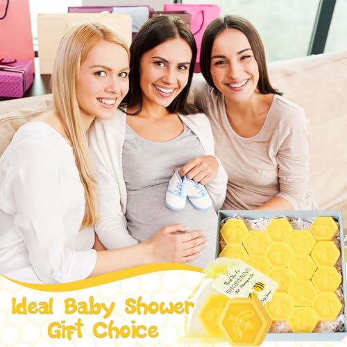 AIXIANG 50 Pcs Honeycomb Baby Shower Favors Soaps