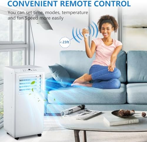 Garvee Portable AC 3 in 1 Cool Dehumidifier Fan