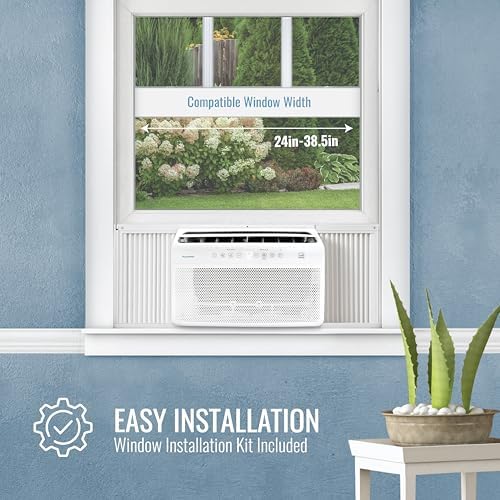 Keystone Energy Star 8000 BTU Window AC with Heat and Remote